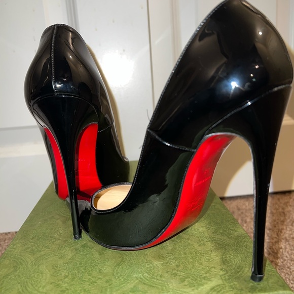 Genuine patent leather Christian Louboutin So Kate in size 38 - Picture 5 of 7